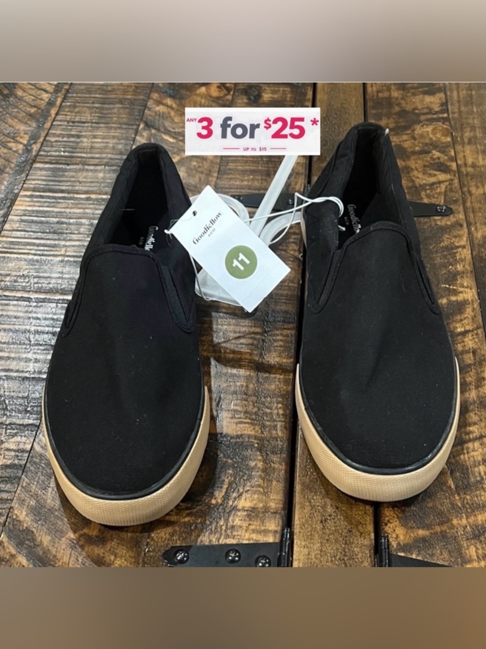 Goodfellow & Co Men's Black Slip-On Loafers